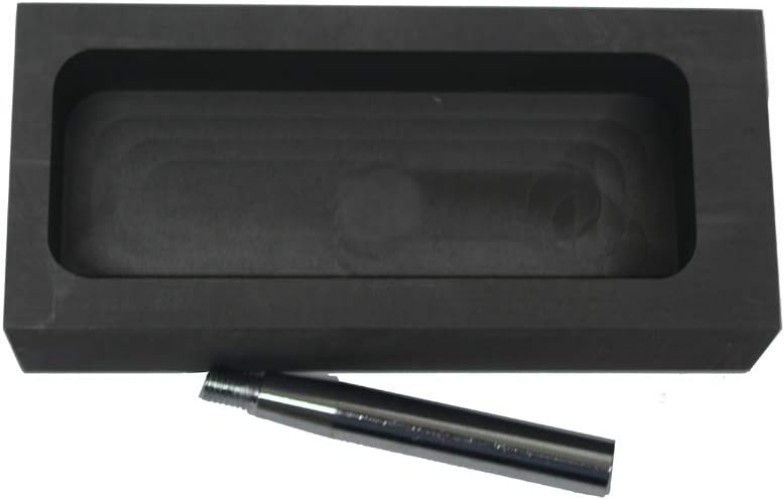 Exceptional Graphite Ingot Mold 5000g for Accurate Metal Casting & Refining