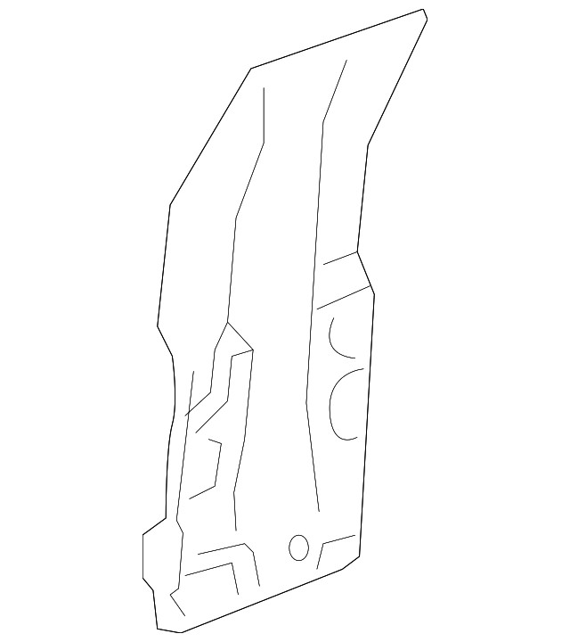 Genuine GM Driver Side Wheel Housing Reinforcement 84520249