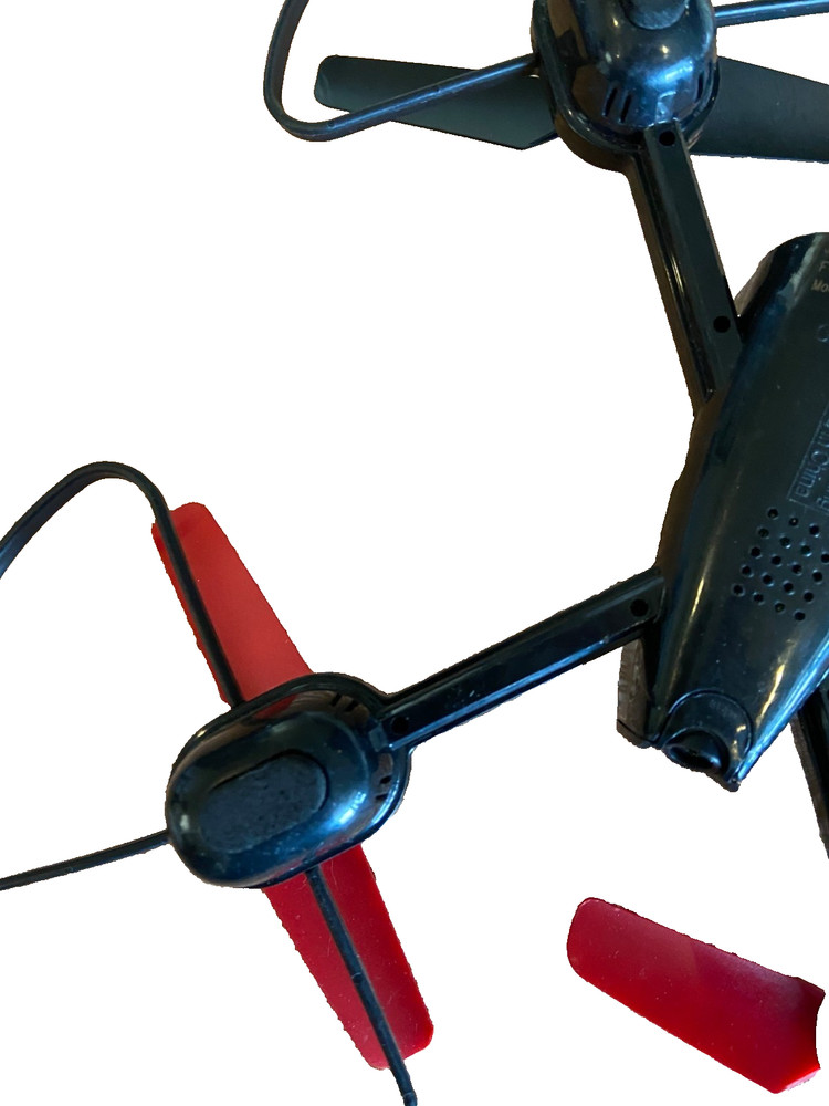 2 Sharper Image #1012254 Drones,Man,Controller&Phone Mount Untested,Sold As-Is