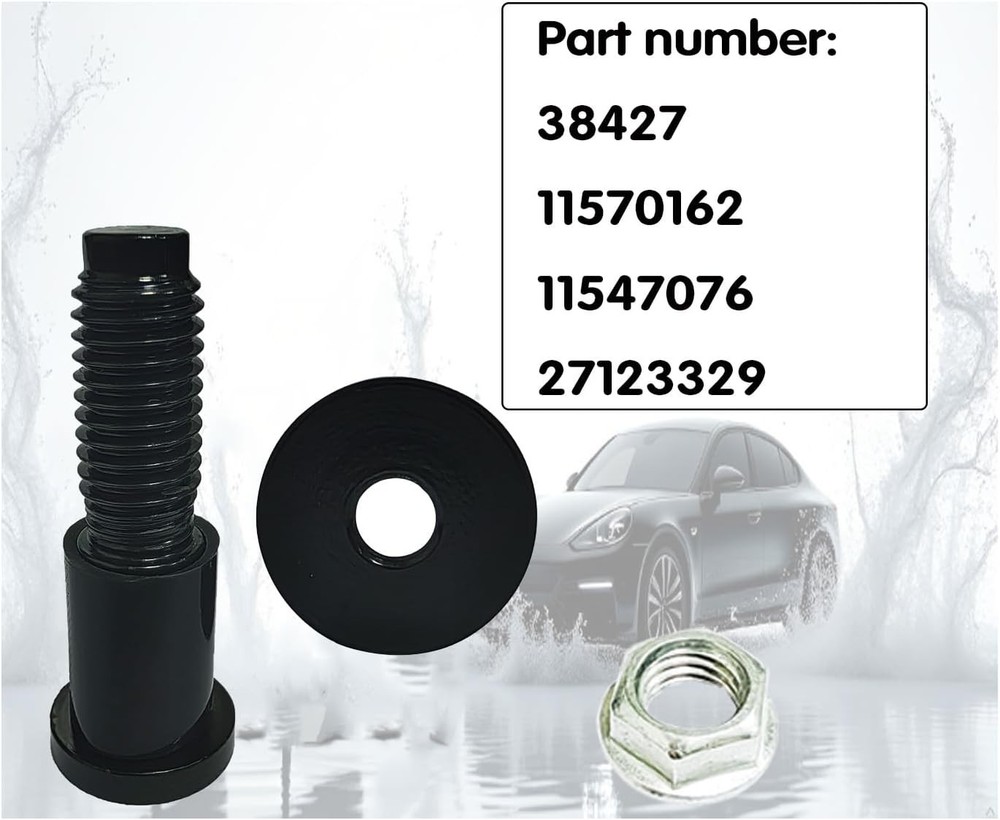 2Pack Tailgate Latch Striker Bolt Door Compatible with Silverado Sierra Escalade