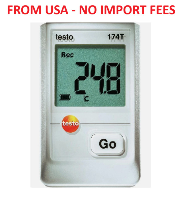 Testo 174T 1-Channel Compact Mini Temperature Data Logger (0572 1740)