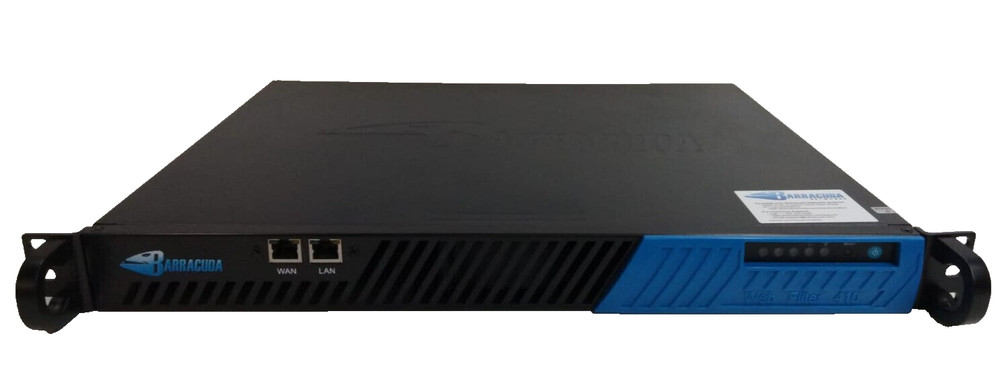 Barracuda Network Soultions Web Filter 410 Web Security Gateway, BYF410a