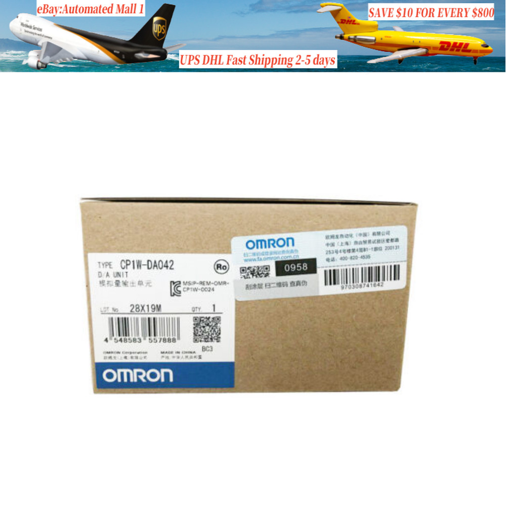 New CP1W-DA042 OMRON CP1W-DA042 PLC module Fast Shipping