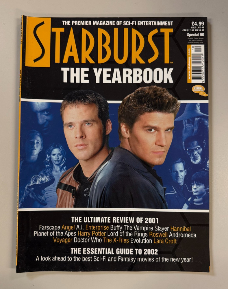 Buffy The Vampire Slayer 8 STARBURST Buffy Feature Article MAGAZINES BUNDLE