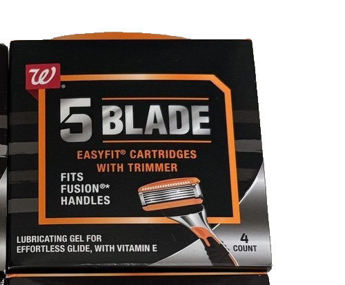 Walgreens 5 Blade Easyfit Cartridges 4 Pack -