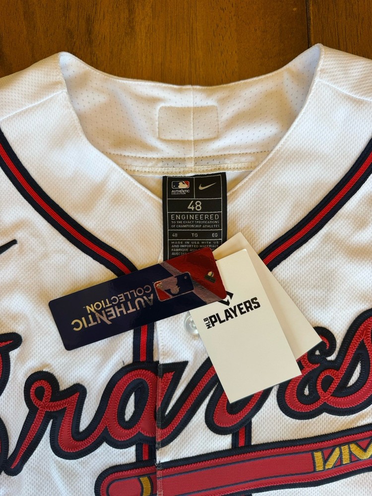 Matt Olson Signed Autographed Authentic Nike Jersey Fanatics COA
