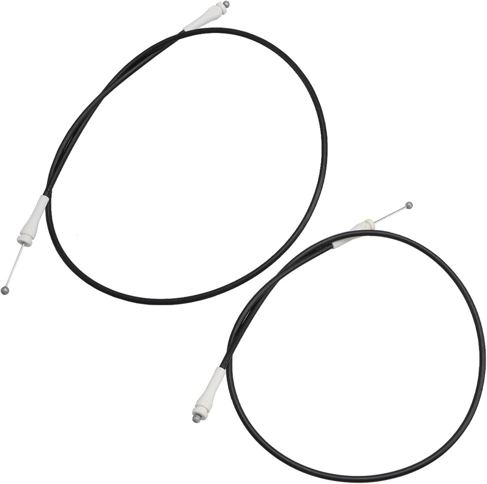 Right Side Left Cargo Door Upper & Lower Latch Release Cable Compatible with For