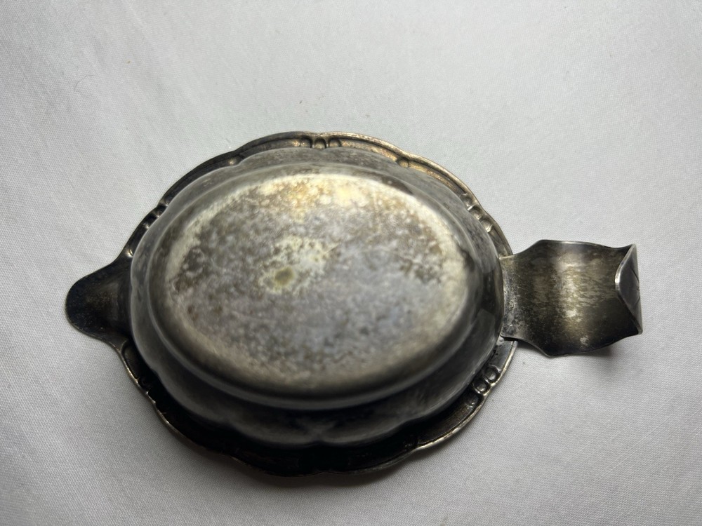 Vintage Silver Plate Porringer Bowl Pourer 5”