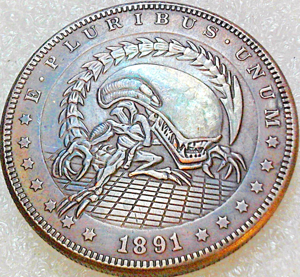 Alien Coin - Custom Color