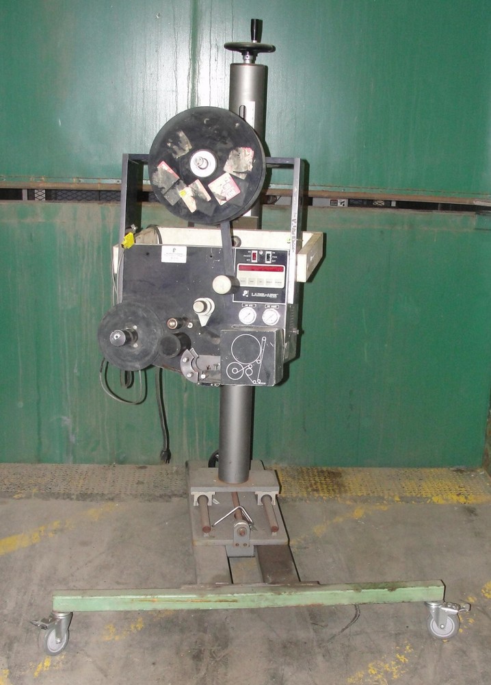 Label-Aire Model 2111M Pressure Sensitive Spot Labeler Used