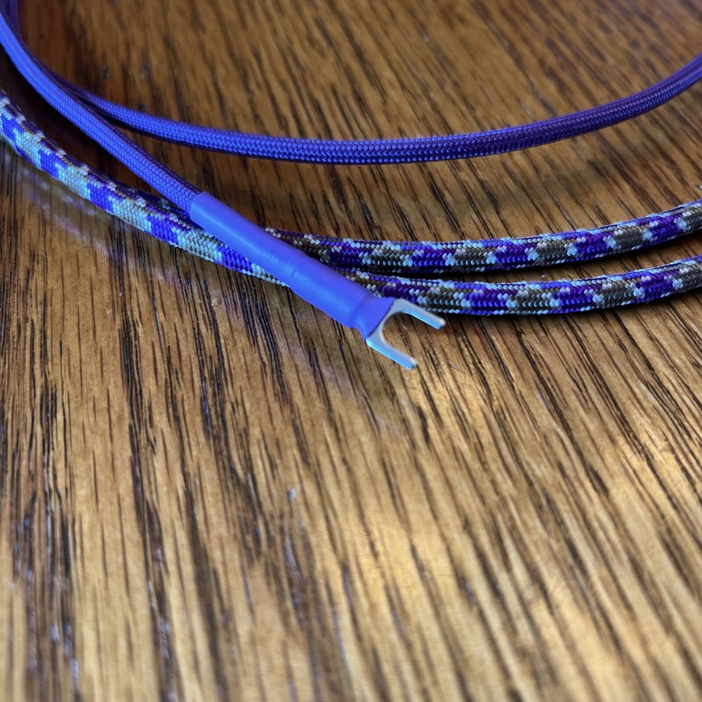 7 Ft JMB CABLE CO Audiophile Turntable Phono RCA Cables w/Ground Low Capacitance