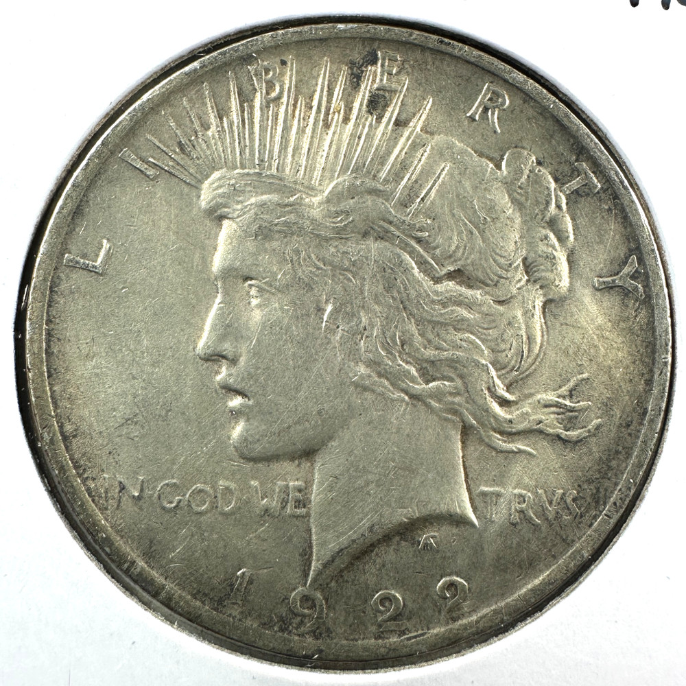 1922 $1 Silver Peace Dollar (89490)