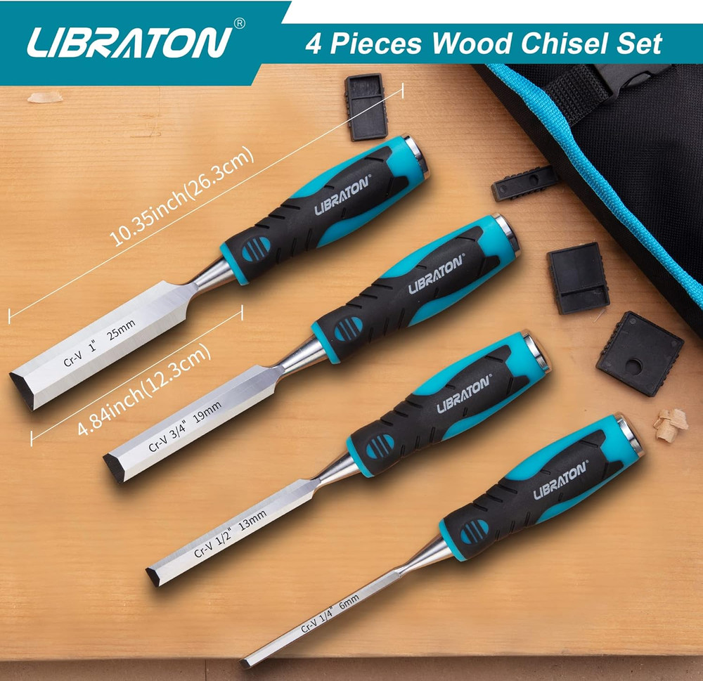 Chisel Set, Wood Chisel Set, Wood Chisel Tool Set for Woodworking, Wood Chisels,