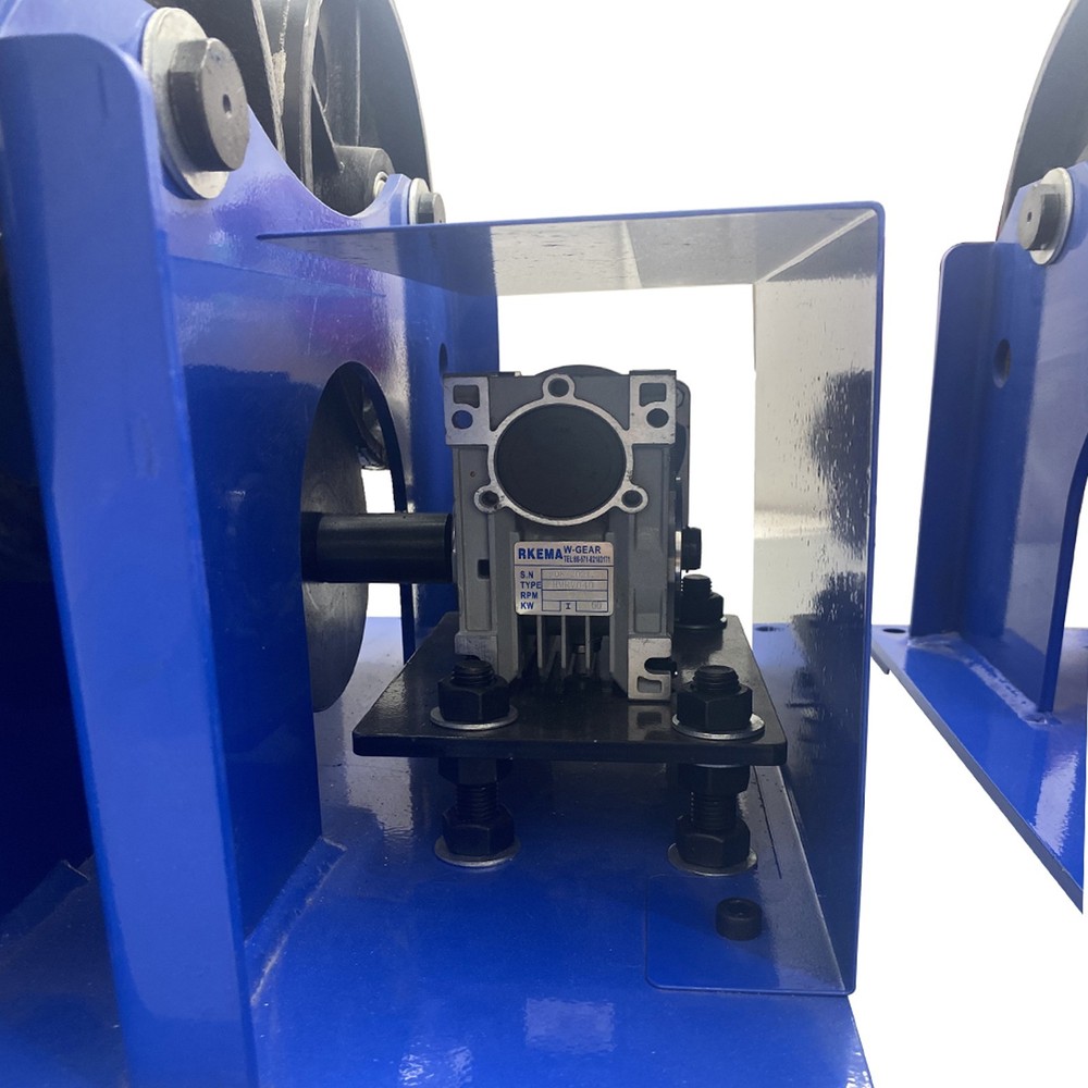 110V 1T Tank Pipe Welding Turning Rolls Welding Support Positioner Roller