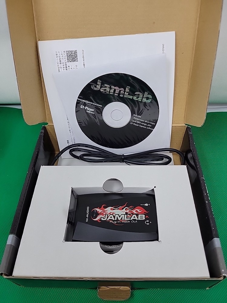 M-AUDIO JamLab USB Guitar Interface - Open.box.