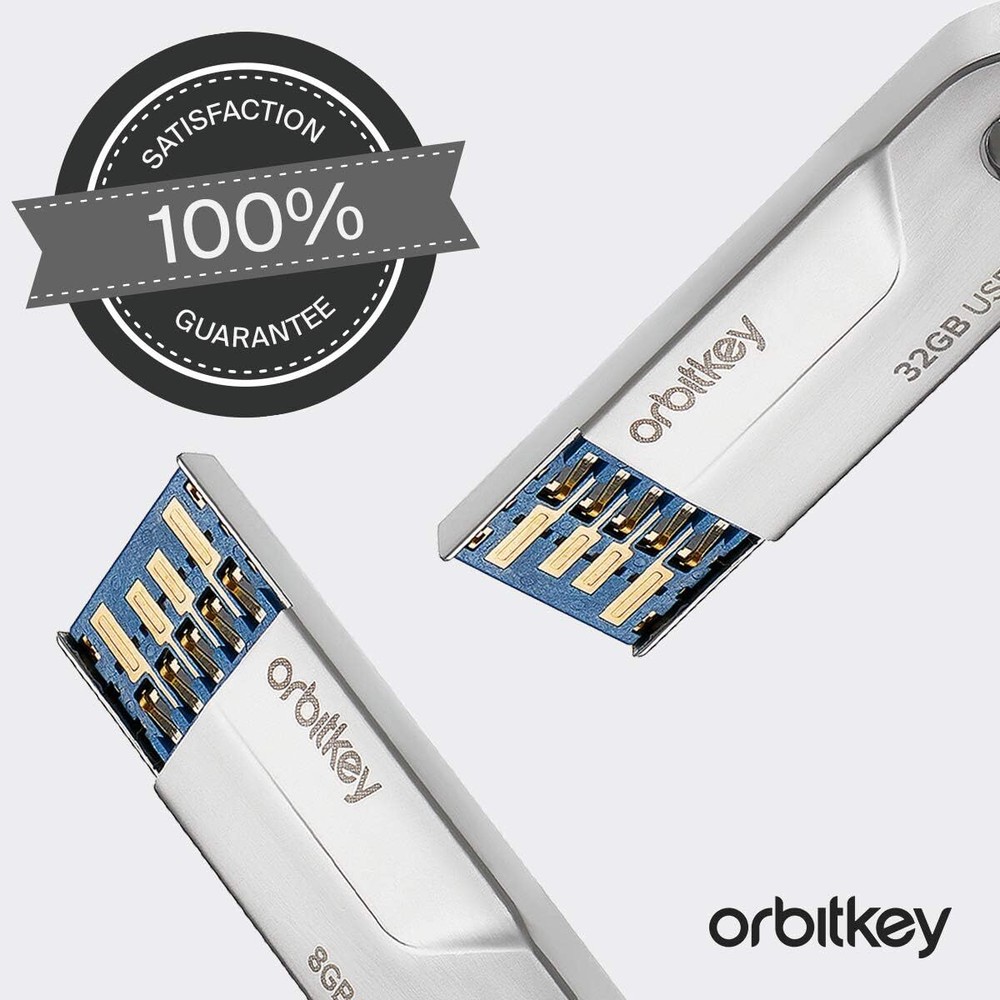 Orbitkey USB 3.0 Fast Transfer USB Chip, Compatible with All Orbitkey Products