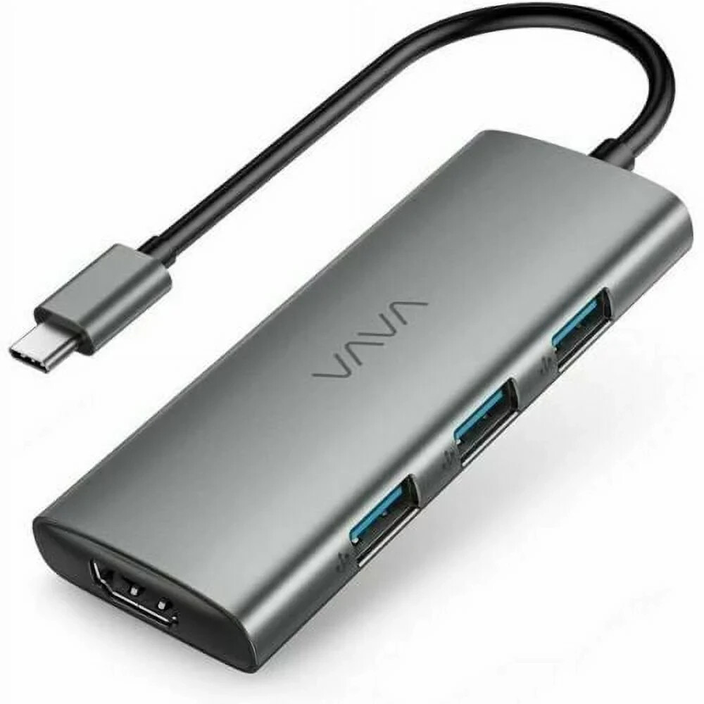 7in 1 Mutiple USB C Hub Type C 4K HDMI Thunderbolt 3 Adapter Dock