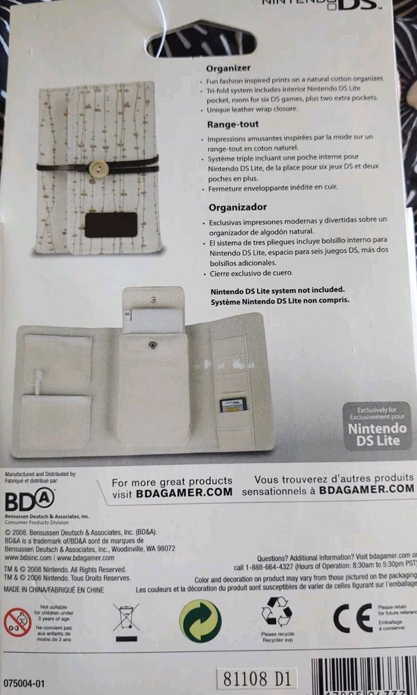 Nintendo DS Organizer Range-tout