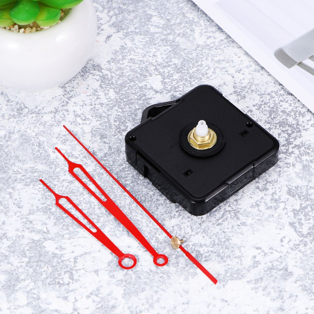 Creative DIY Clock Movement Accessories Wall Clock Parts without Battery Black