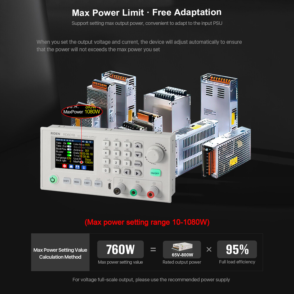RD6018 18A AC- Voltage Current Converter Voltmeter Modu V7A8