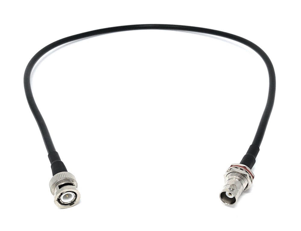 2 X BNC Connecting Cables Front Rack Mounting Kit AM2 for Sennheiser Receivers