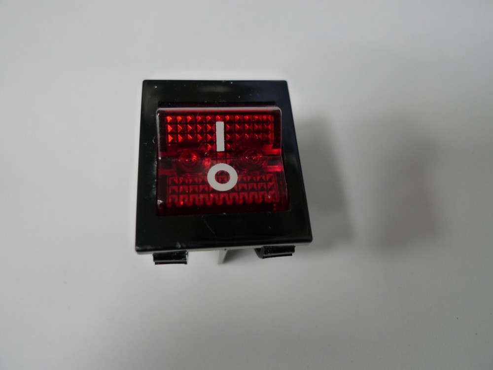 Switch Illuminated Toggle On/Off DPST Arrow 250VAC 16A 1HP