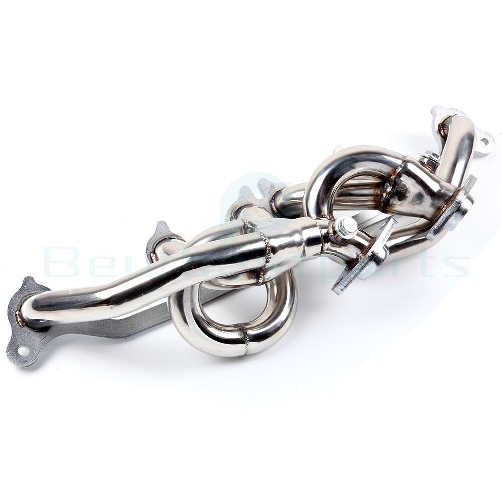 STAINLESS RACING MANIFOLD HEADER/EXHAUST for 00-06 JEEP WRANGLER TJ 4.0L l6