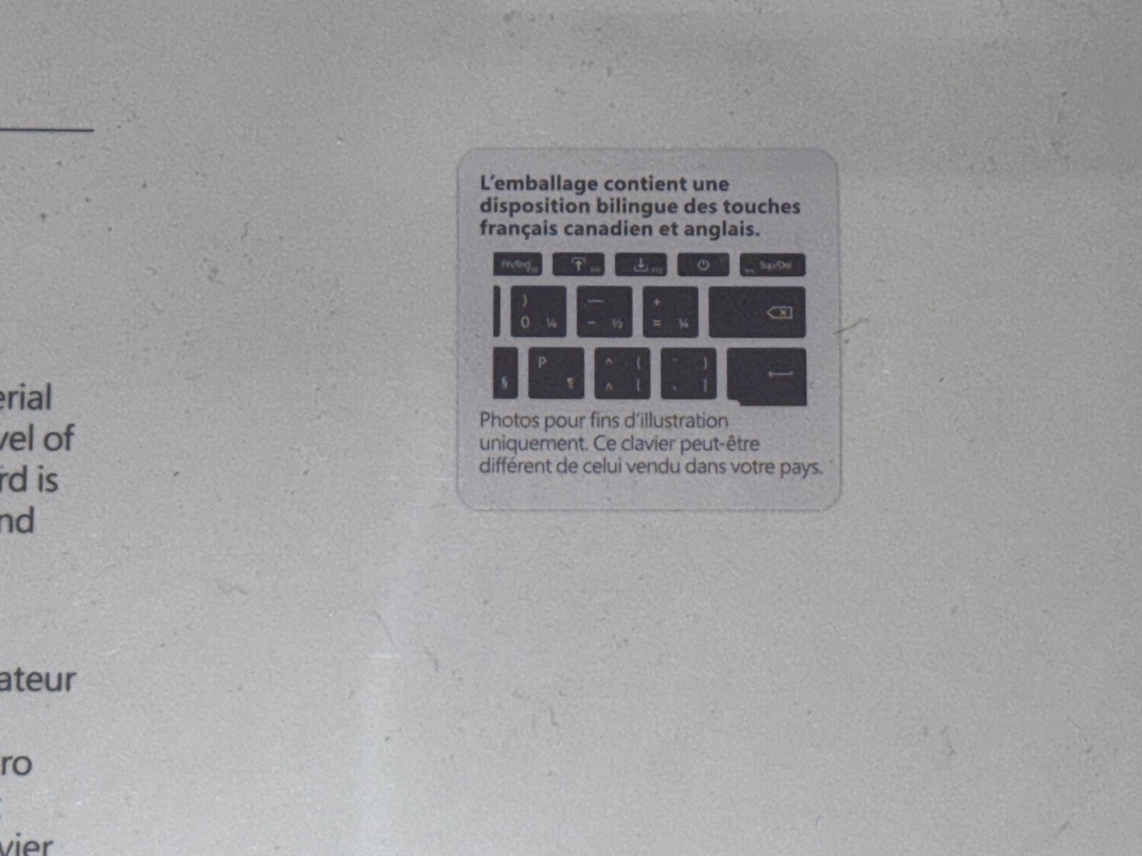 Sealed Microsoft Surface Keyboard Poppy Red English French Bilingual 8XA-00022