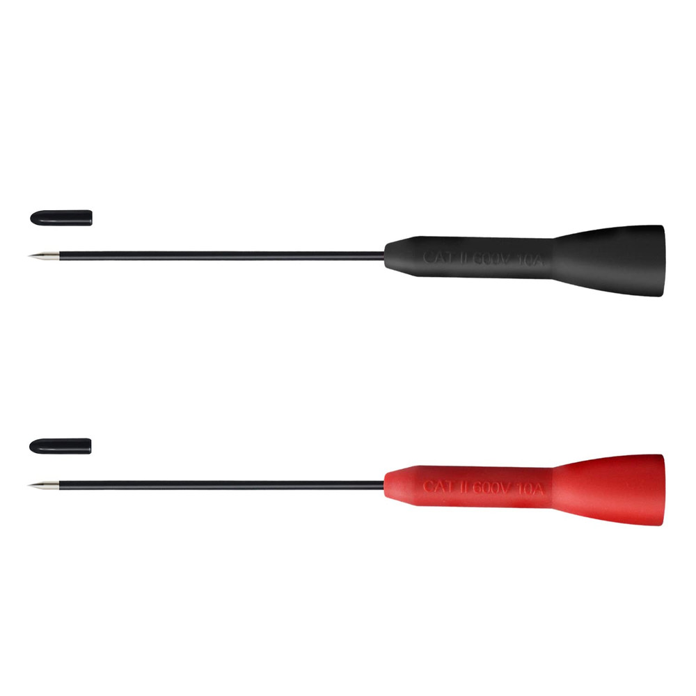 2 Pack 2Mm Extended Needle Test Probes, 600V/10A Non-Destructive Multimeter T...