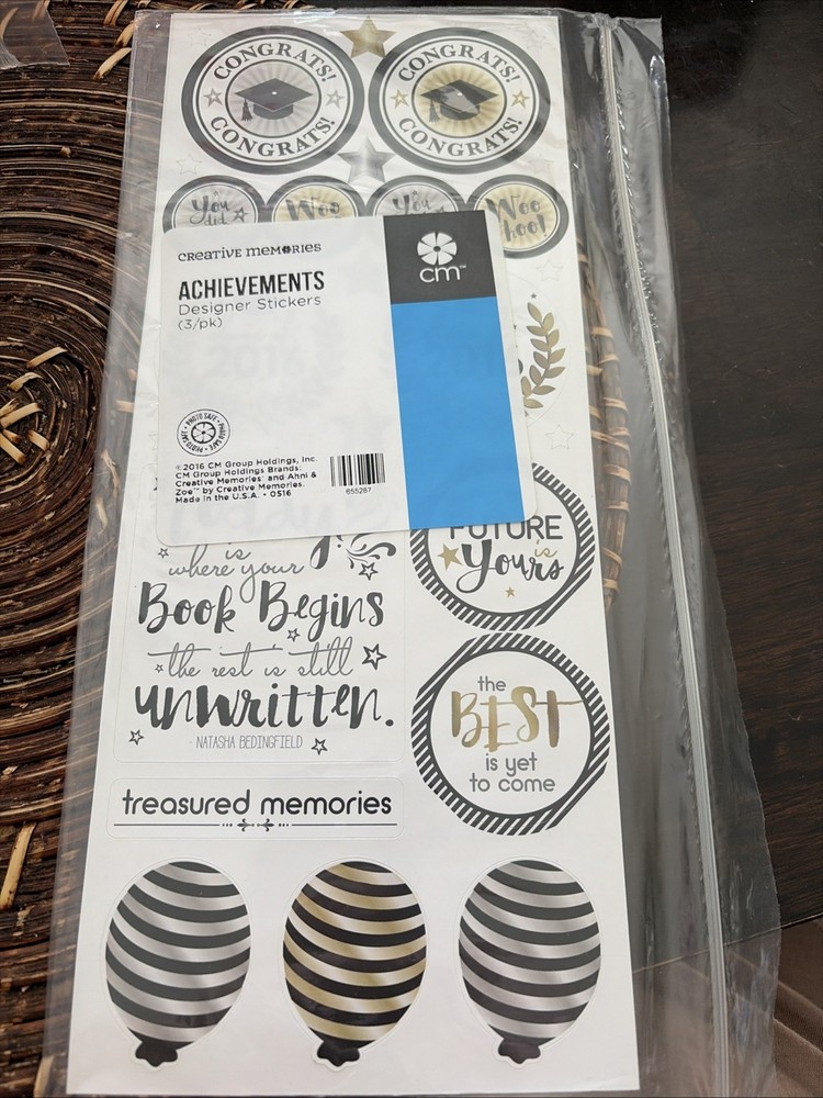 Creative Memories Achievements Lot