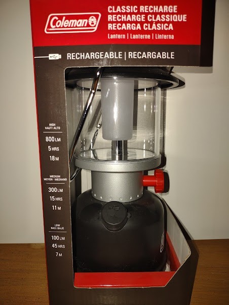 (2) Coleman 800 Lumens Classic Rechargeable LED Lantern
