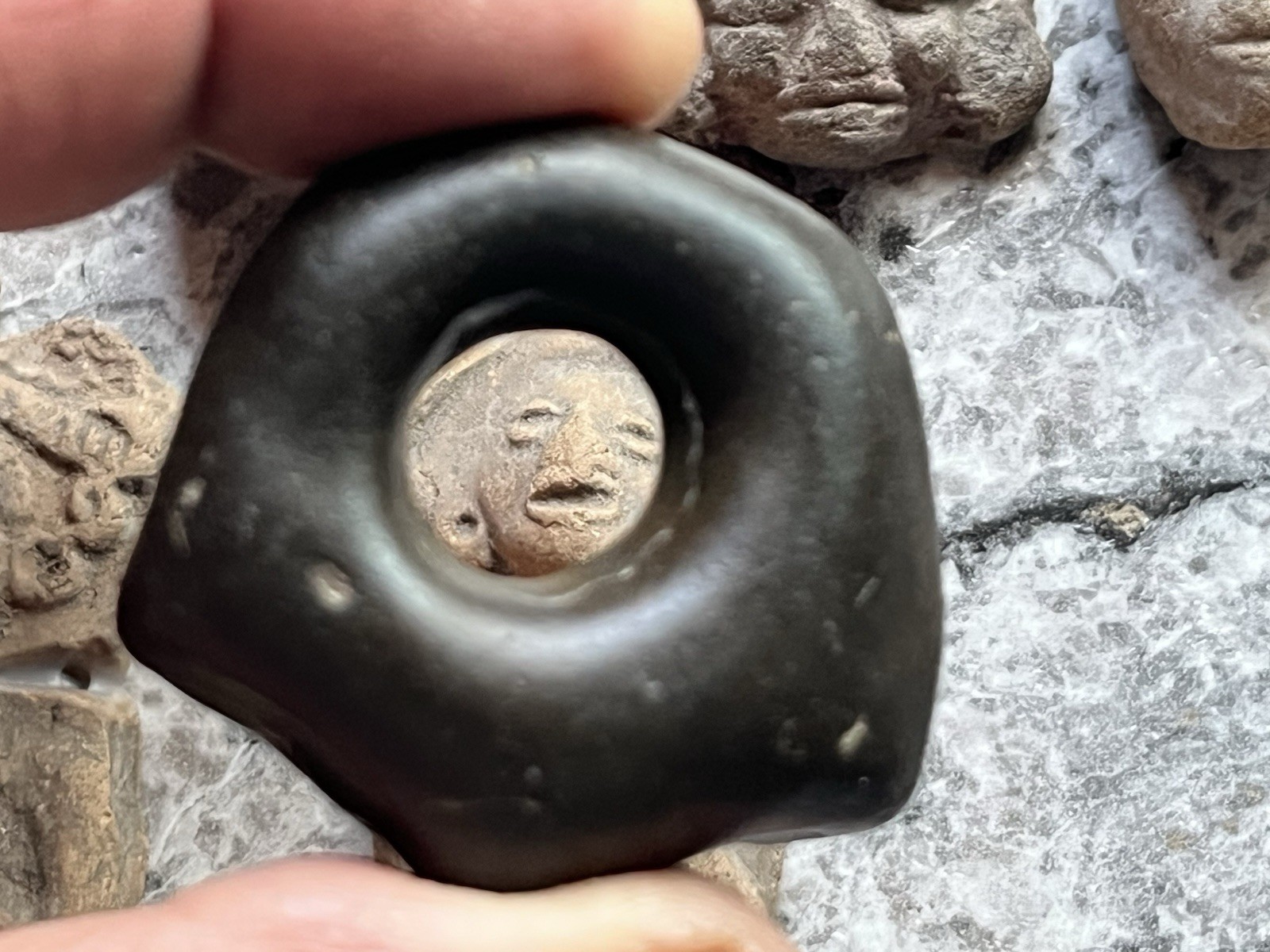 15 Teotihuacan Ancient Artifacts PreColumbian Pendant Figures Heads Beads Mayan