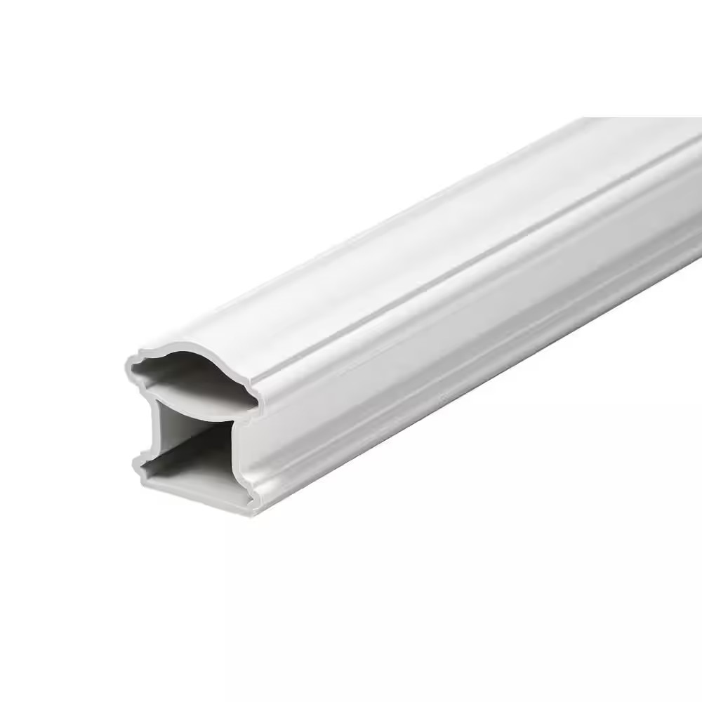 Armorguard Classic 70 In. White Composite Rail Kit