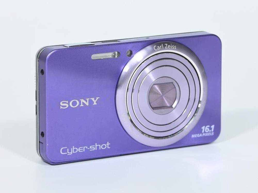 Sony DSC W570 Violet Digital Camera Compact Ready to Use Excellent