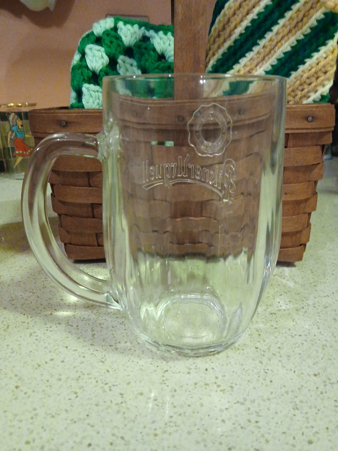 Really Cool Pilsner Urquell Lunchbox And Heavy Glass Beer Mug