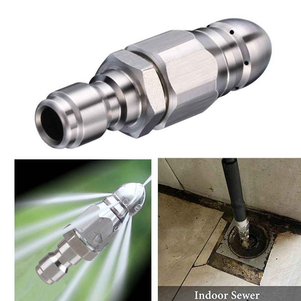 Clog Removal Drain Jetter Hose Precise Cleaning Technology 200g Weight