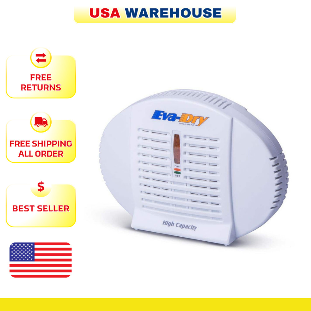 High Capacity 6 - 8 Oz. Mini-Dehumidifier