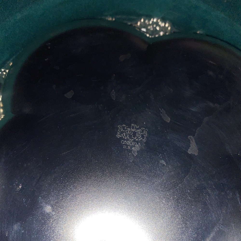 oneida silverplate 2-piece party set