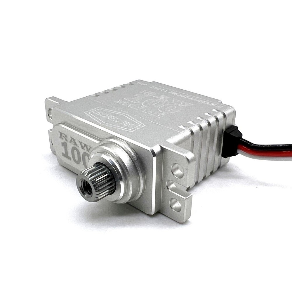 REEFs RC RAW 100 SILVER High Torque+Speed Waterproof Servo PROGRAMMABLE REEFS134
