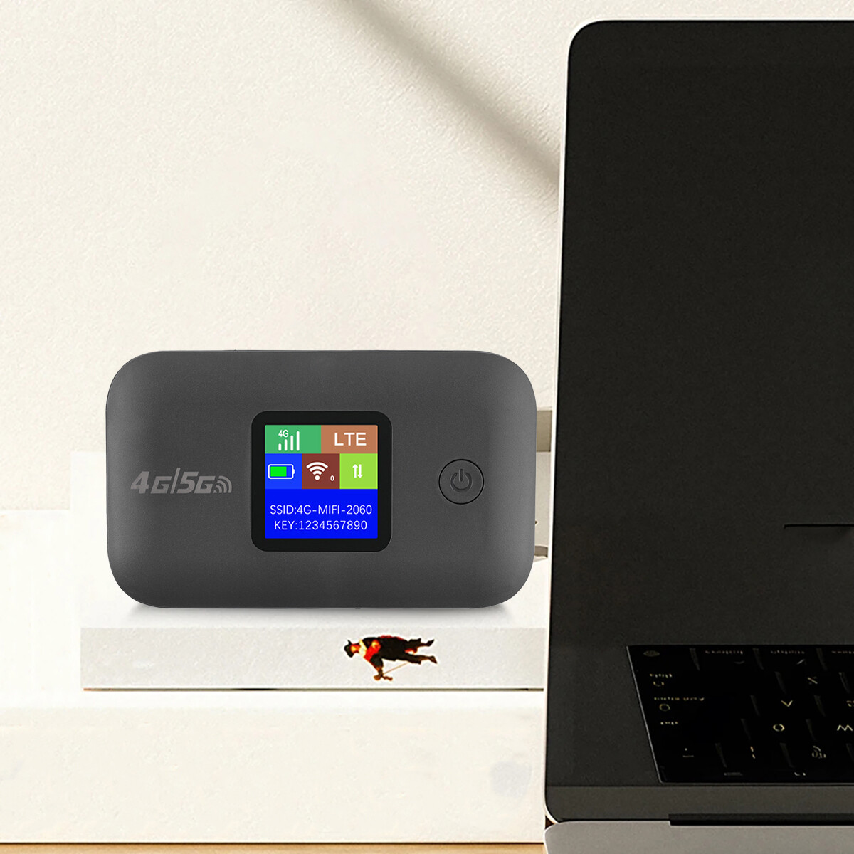 5G Portable Unlocked 4G Wireless WiFi Router Mobile Broadband LCD MIFI Hotspot