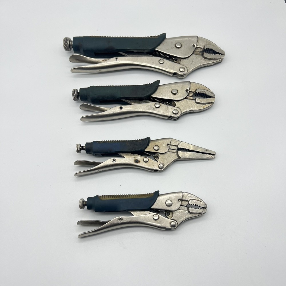 Blue Point 4pc Adjustable locking grip pliers handle BSGLP