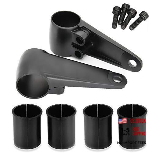 Billet Aluminum Headlight Fork Mounting Brackets Compatible with 35mm 39mm