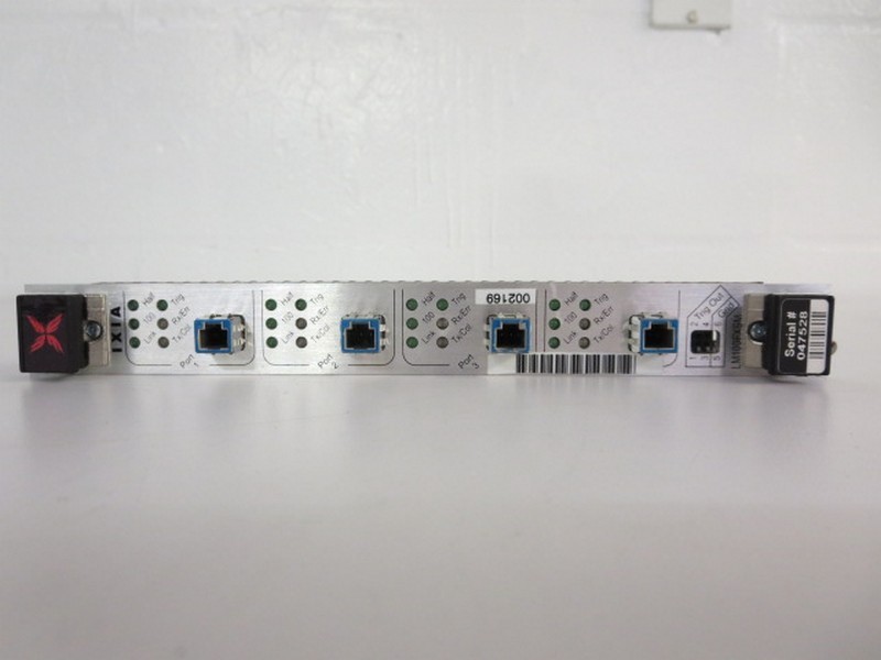 IXIA LM100FXSM 4 Port 100Base-FX Ethernet Load Module LM-100FX