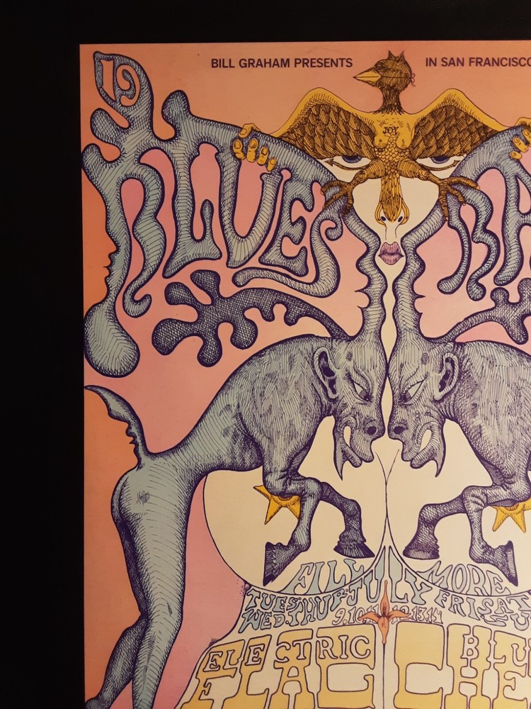 POSTER BG-128 / First printing / Buddy Guy / Blue Cheer