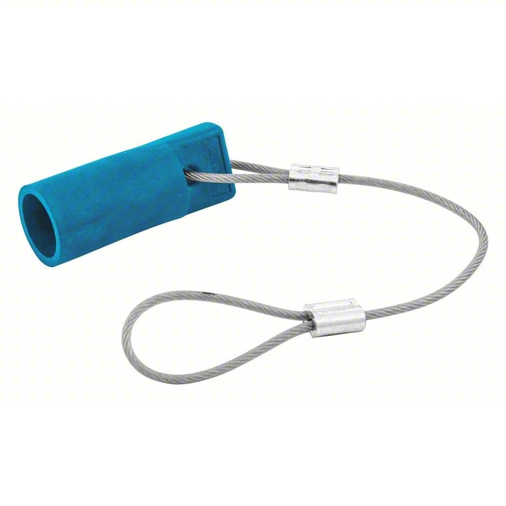 HUBBELL HBL15FCAPBL Single Pole Connector Protective Cap Blue