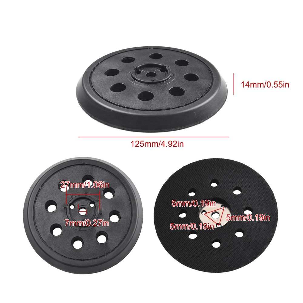 Backing Pad Abrasive Discs Backing Pad General-purpose Sanding Power Tools