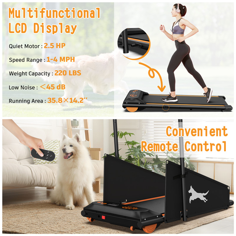 Dog Treadmill for Dogs up to 220lbs Electric Pet Treadmill Healthy Running