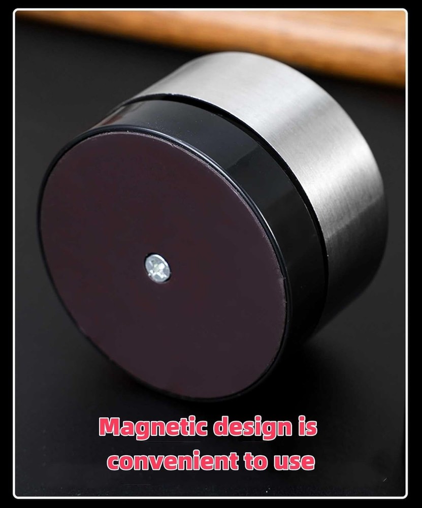 Versatile Magnetic Kitchen Timer - 60-Minute Countdown Stainless Steel Design