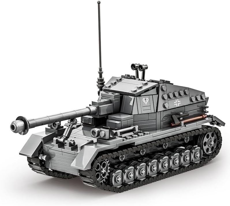 WW2 Tank Dicker Max German Panzer Building Blocks Toy Bricks Set