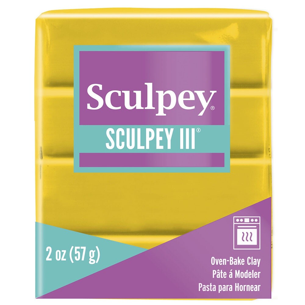 Sculpey III Polymer Clay 2oz Yellow